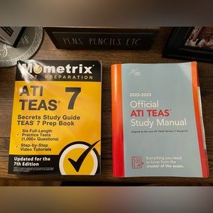 TEAS version 7 study manuals